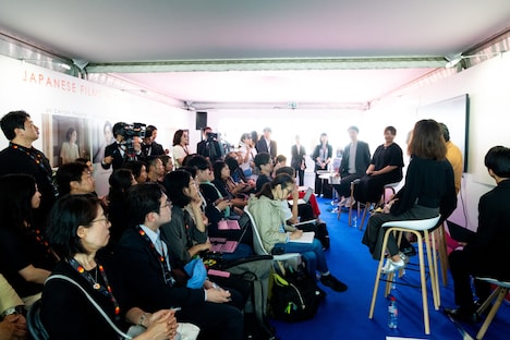 「IMAGICA GROUPオリジナル映画製作プロジェクト」記者発表会の様子