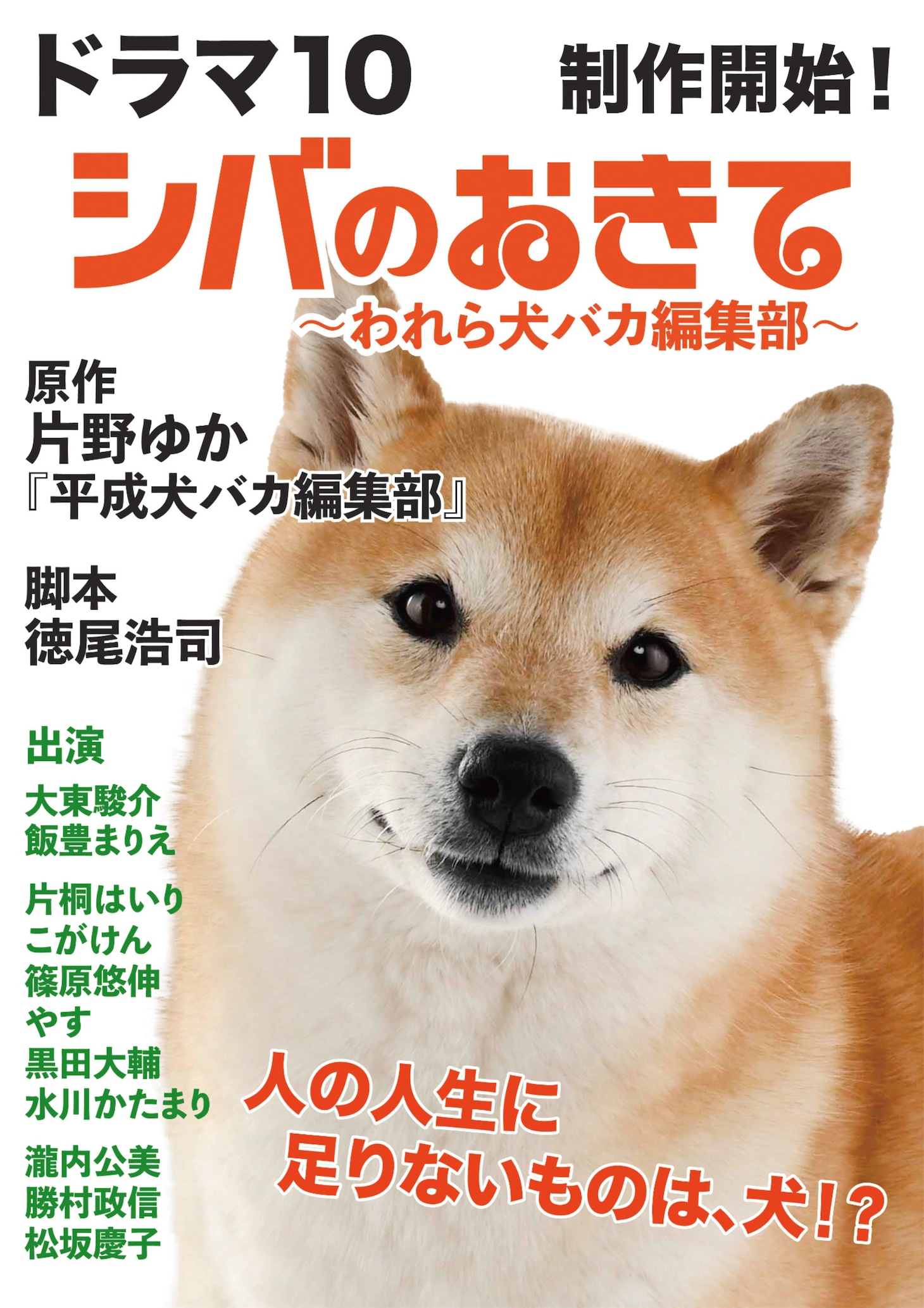 「シバのおきて～われら犬バカ編集部～」ビジュアル