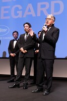 「遠い山なみの光」第78回カンヌ国際映画祭舞台挨拶の様子