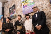 左から早川千絵、石田ひかり、鈴木唯、リリー・フランキー ©Kazuko WAKAYAMA