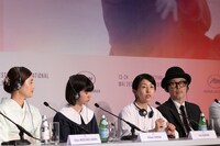 第78回カンヌ国際映画祭より、映画「ルノワール」公式記者会見の様子 ©Kazuko WAKAYAMA