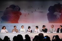 第78回カンヌ国際映画祭より、映画「ルノワール」公式記者会見の様子 ©Kazuko WAKAYAMA