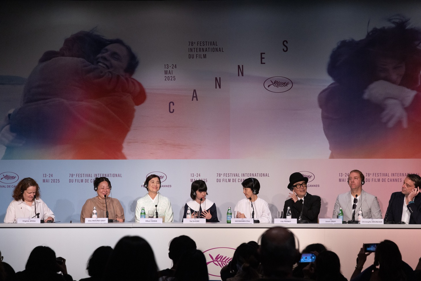 第78回カンヌ国際映画祭より、映画「ルノワール」公式記者会見の様子 ©Kazuko WAKAYAMA