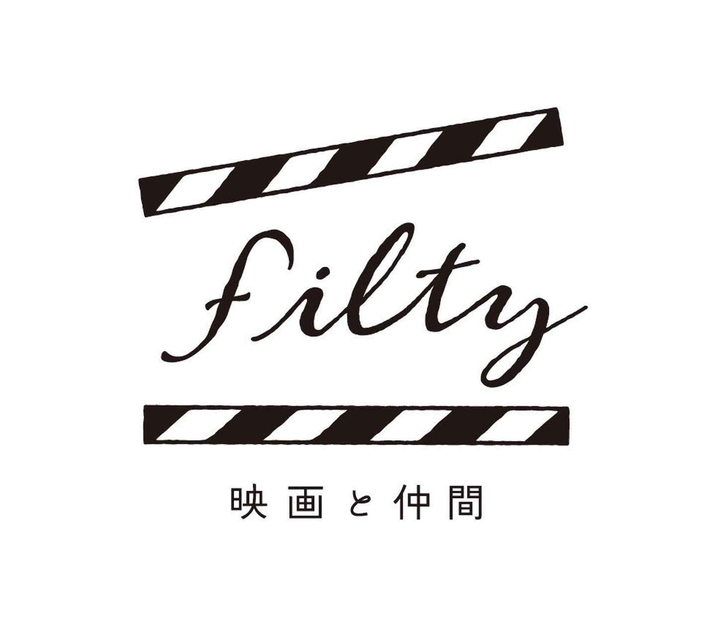 映画と仲間「filty」ロゴ