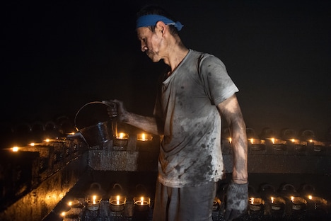 映画「炎はつなぐ」場面写真