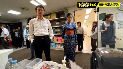 100カメ「“朝ドラ”あんぱん ～日本の朝に元気を届ける！舞台裏～」より