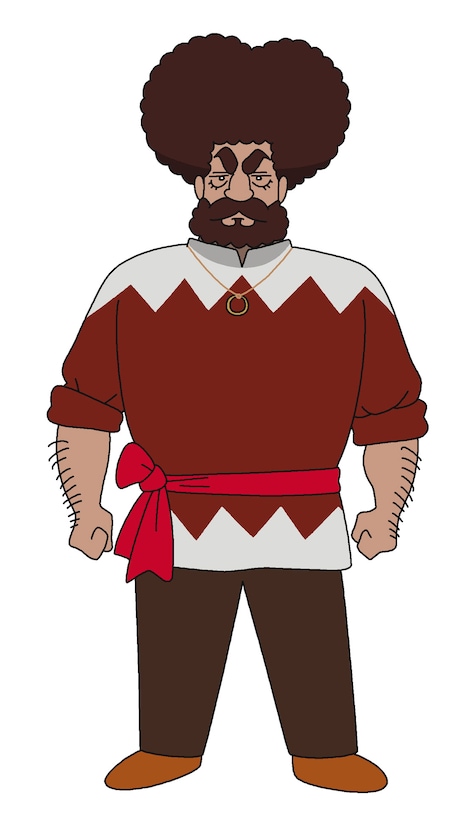 「映画クレヨンしんちゃん 超華麗！灼熱のカスカベダンサーズ」より、ディル（声：速水奨）