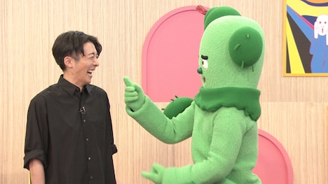 互いを「一生」「サボ」と呼び合うほど仲良しな高橋一生（左）とサボさん（右）