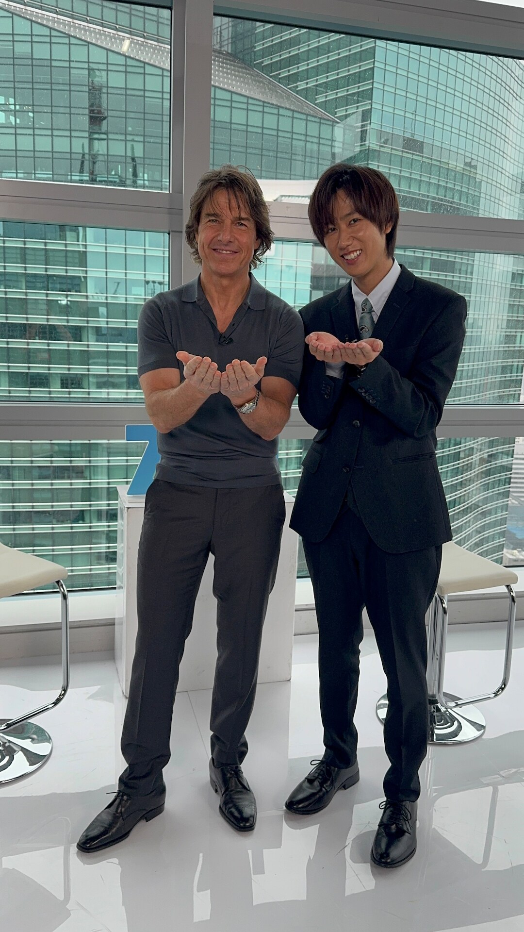 トム・クルーズにSnow Man阿部亮平が英語でインタビュー、明日のZIP!でオンエア