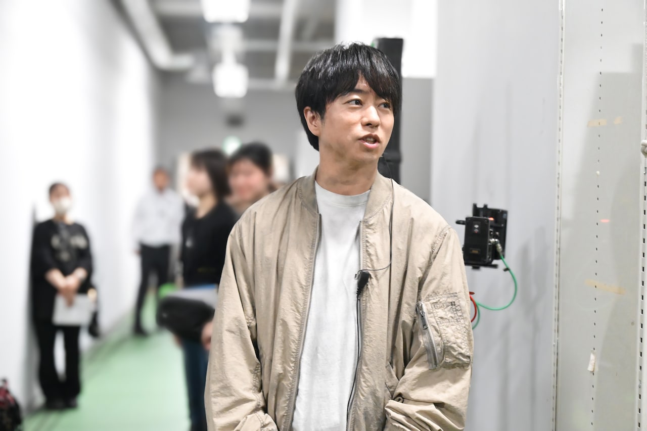 [ラスト1点]ドラマ放送局占拠 武蔵三郎(櫻井翔)着用衣装ジャケットLサイズ ラスト]ドラマ放送局占拠 武蔵三郎(櫻井翔)着用衣装ジャケットM