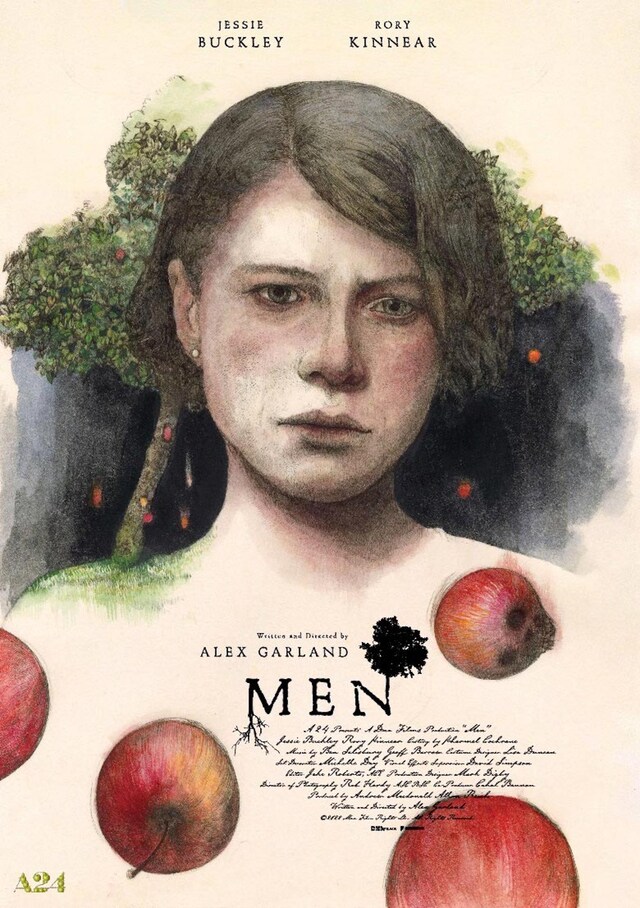 イラスト・ヒグチユウコ、デザイン・大島依提亜による「MEN 同じ顔の男たち」アートビジュアル