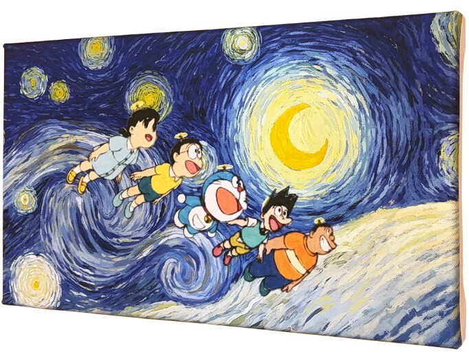 ドラえもん　ファブリックボード 映画ドラえもん のび太の絵世界物語』名画ファブリックボード