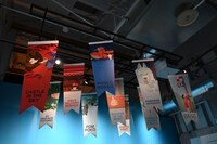 「ジブリの立体造型物展」場内の装飾