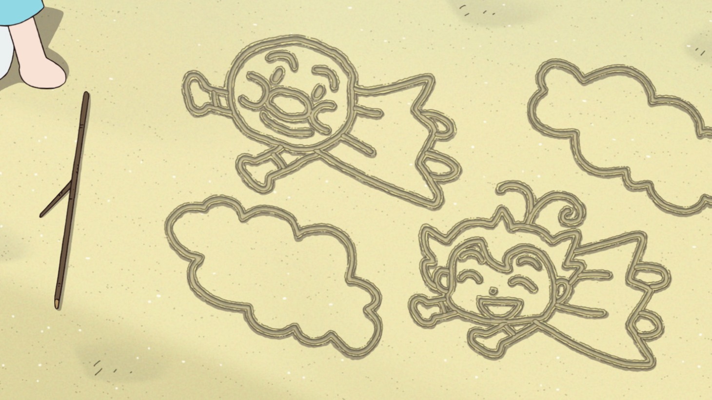 「それいけ！アンパンマン チャポンのヒーロー！」場面カット