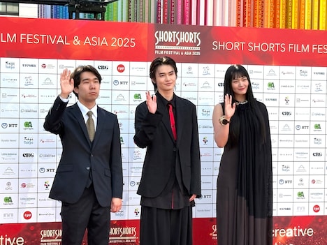 「ソニックビート」より、（左から）関駿太、西垣匠、山崎天