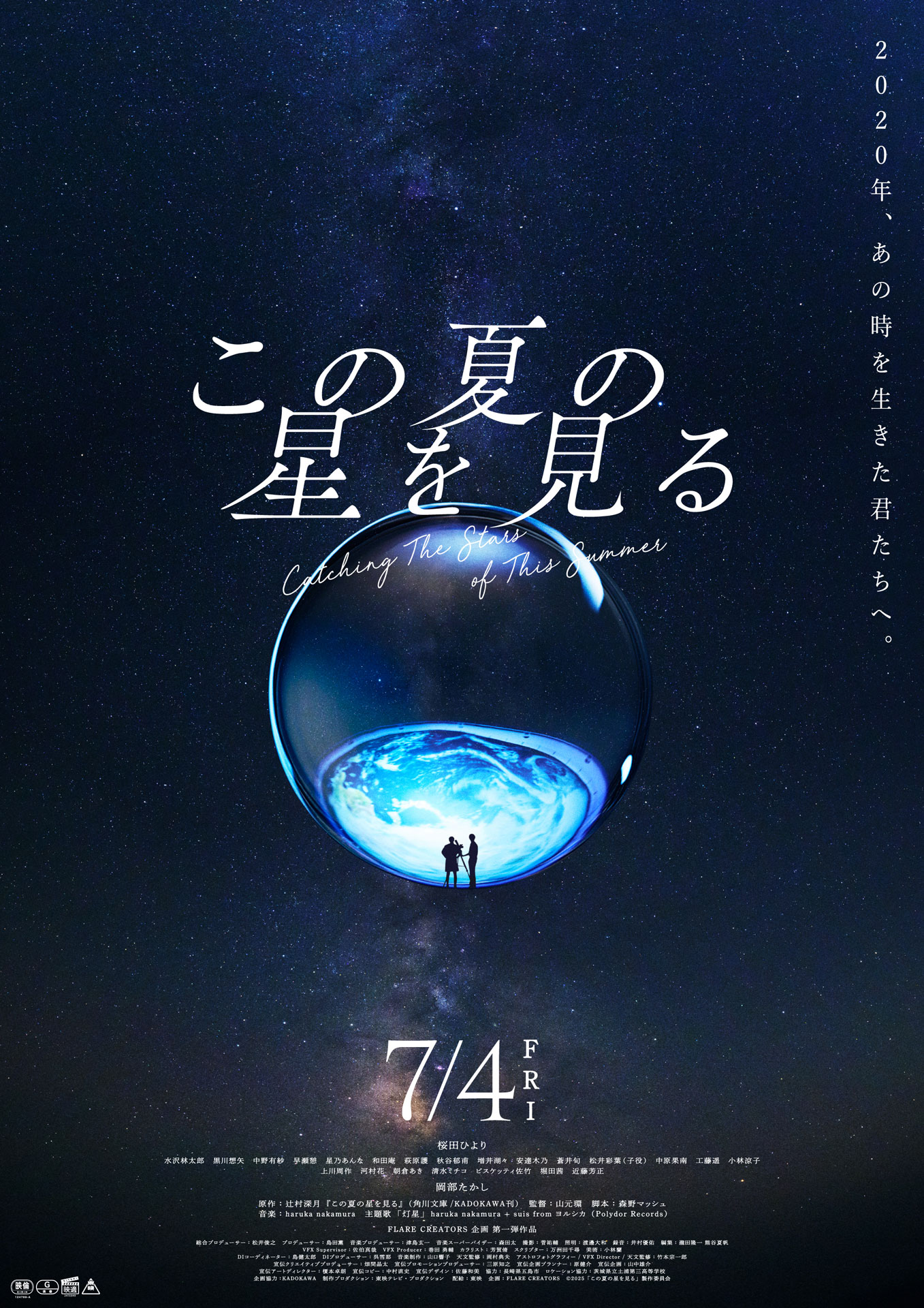映画「この夏の星を見る」サブビジュアル