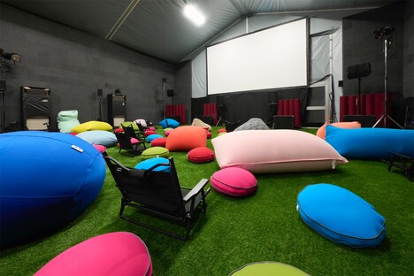 渋谷 ドリカム シアターのスクリーン