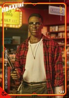 「MaXXXine マキシーン」モーゼス・サムニー演じるレオンのキャラクターポスタービジュアル