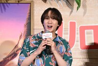 スティッチのモノマネが“似ている”認定され、大喜びする中村海人