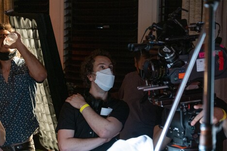 「顔を捨てた男」メイキング写真