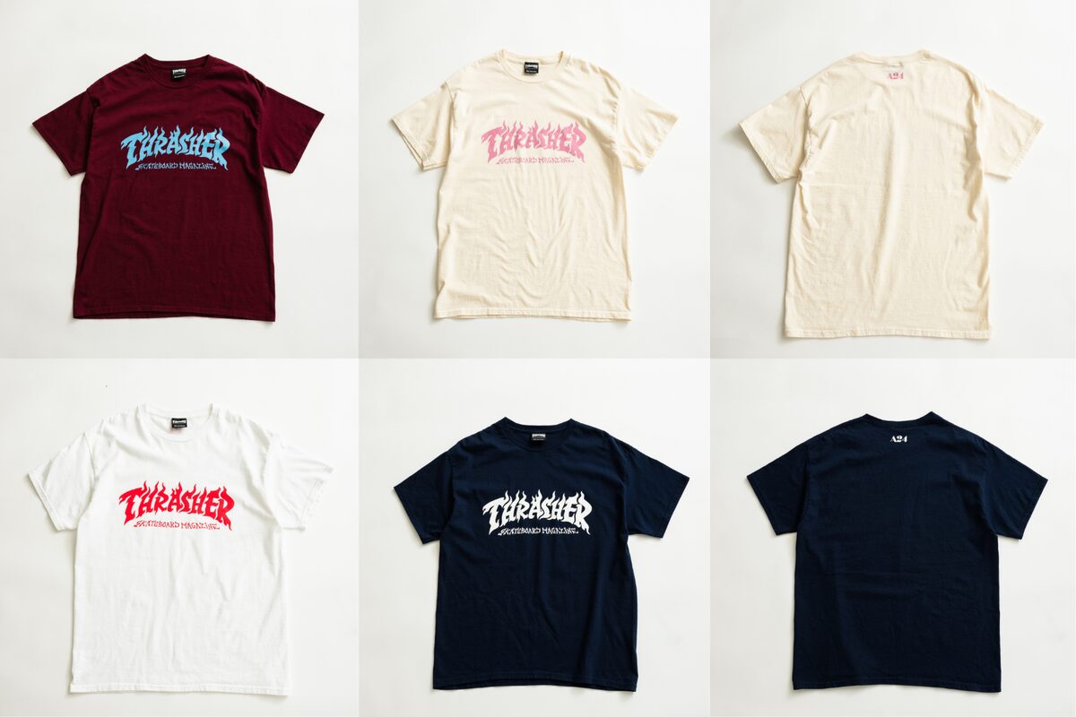 A24×THRASHER Tee（税込各9900円） [画像ギャラリー 4/8] - 映画ナタリー