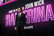 「バレリーナ:The World of John Wick」LAプレミアに参加したキアヌ・リーヴス
