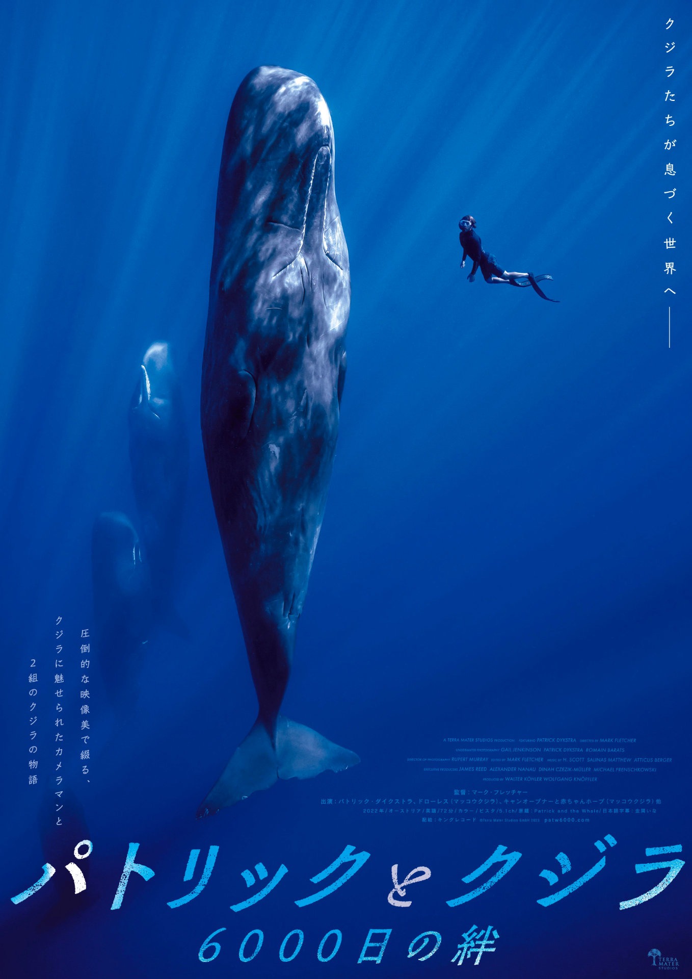「パトリックとクジラ 6000日の絆」ポスタービジュアル