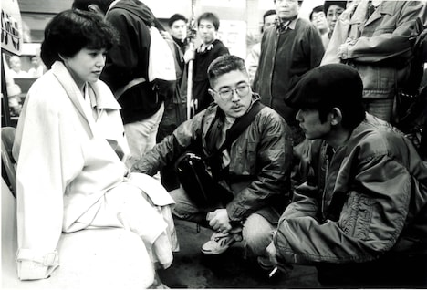 「死んでもいい」メイキング写真 ©サントリー/日活/ムービー・アクト・プロジェクト