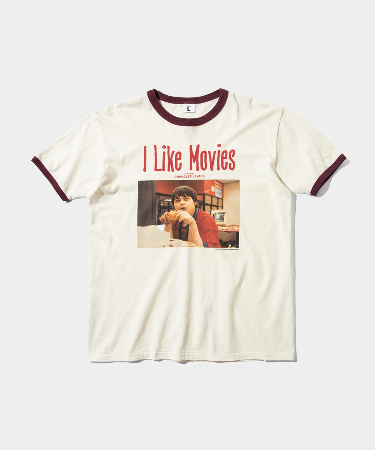I Like Movies× weber RINGER TEE（税込7700円・S / M / L） [画像 