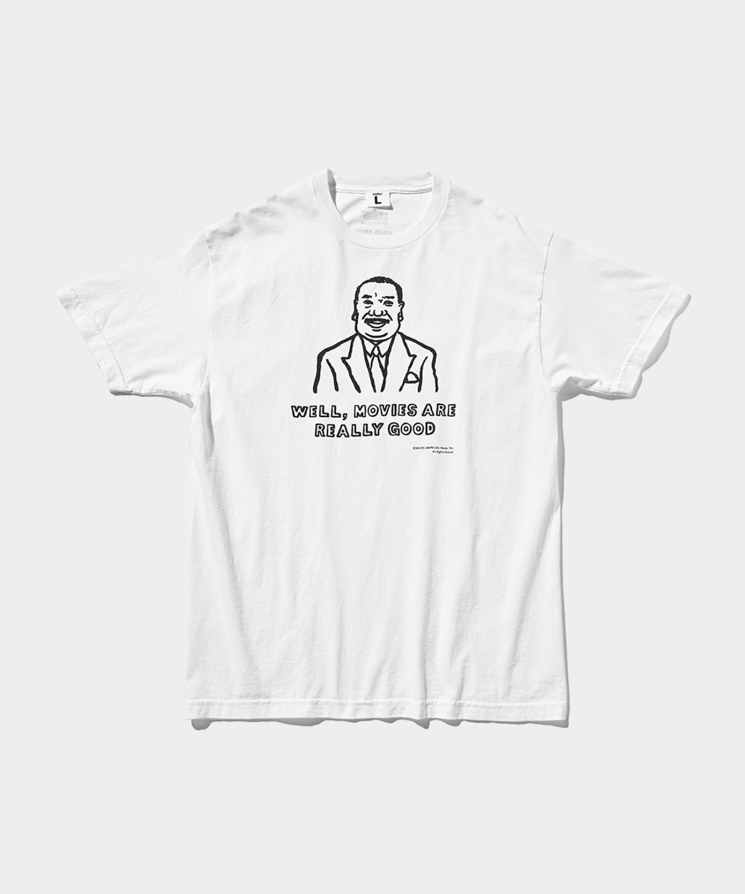 NAIJEL GRAPH × weber CINEMA CLUB TYPOGRAPHY TEE（税込6600円・M / L / XL / XXL）