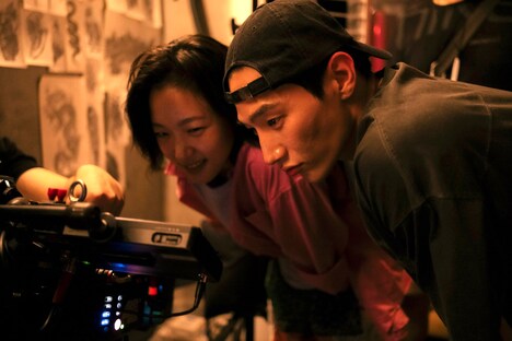 「ラブ・イン・ザ・ビッグシティ」メイキング写真