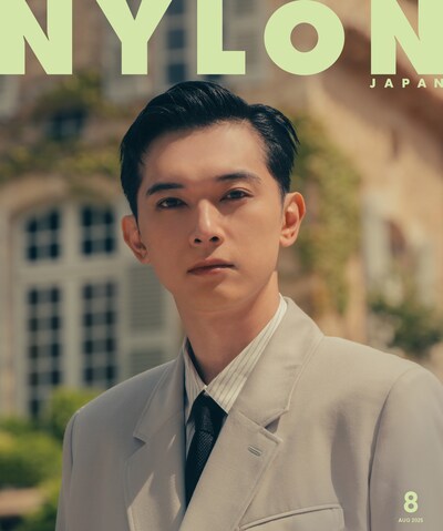 NYLON JAPAN 8月号 表紙ビジュアル