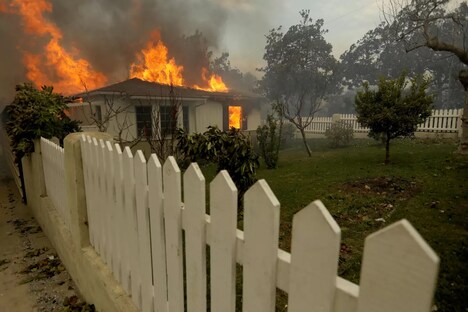 米ロサンゼルス山火事被害の様子