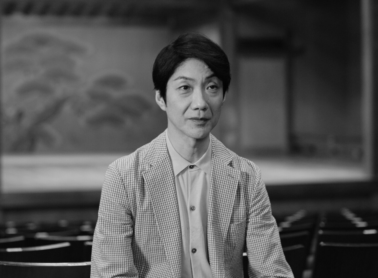 「六つの顔」に出演した狂言師の野村萬斎。人間国宝である父・野村万作について語った