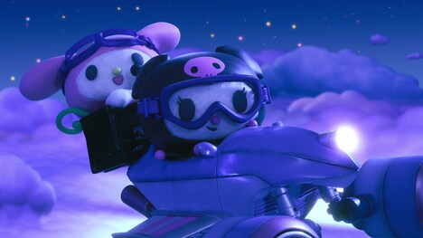 Netflixシリーズ「My Melody & Kuromi」場面写真