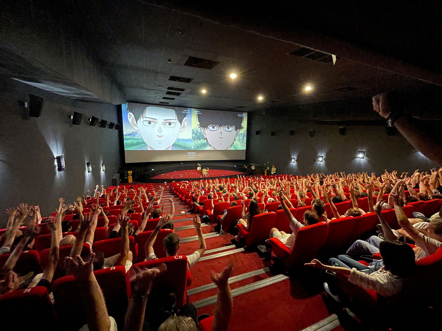 アヌシー国際アニメーション映画祭2025より、「ひゃくえむ。」公式上映の会場
