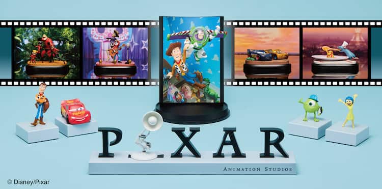 ピクサーのHappyくじ、7月より販売 A賞はフィギュアとランプ＆ロゴの 