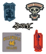 「Happyくじ / PIXAR 2025」K賞の「ダイカットステッカーセット」（全9種）