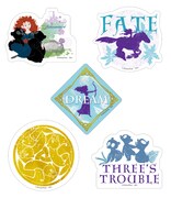 「Happyくじ / PIXAR 2025」K賞の「ダイカットステッカーセット」（全9種）