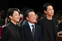 左から迫田孝也、光石研、大倉孝二