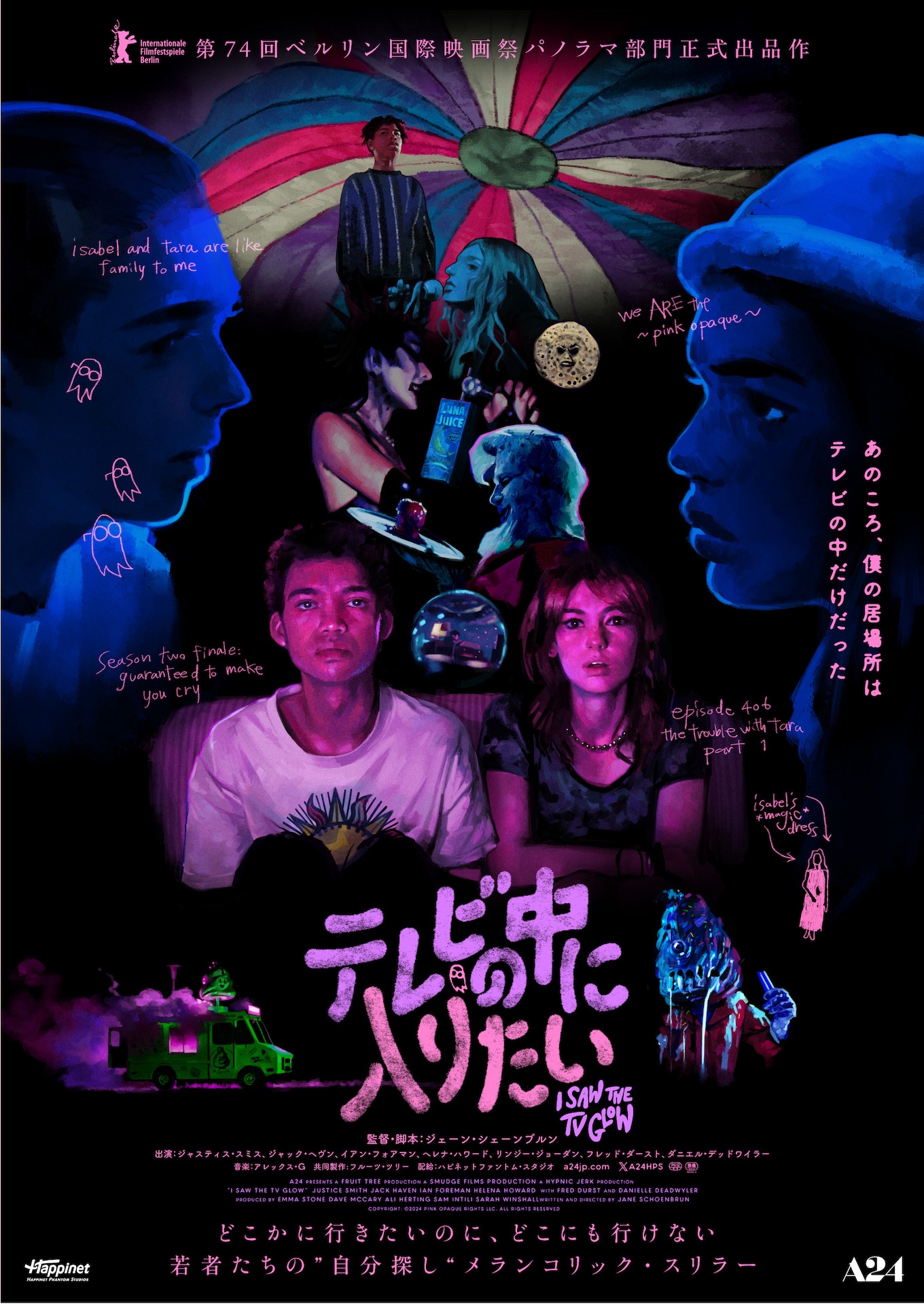 「テレビの中に入りたい」日本オリジナル版ポスタービジュアル