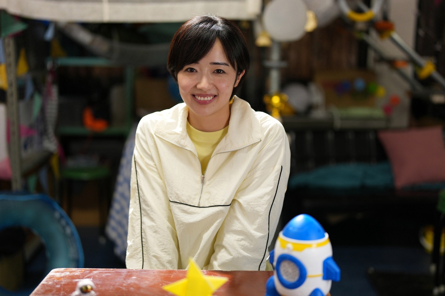 「いつか、無重力の宙で」より、森田望智扮する日比野ひかり