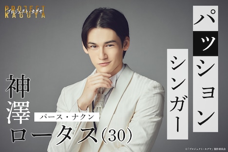 「プロジェクト・カグヤ」より、神澤ロータス役のパース・ナクン