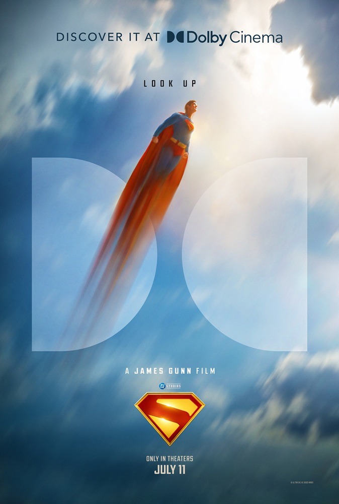 「スーパーマン」Dolby Cinema版ポスタービジュアル