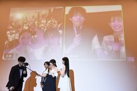 リモートをつないで会話する登壇者たち