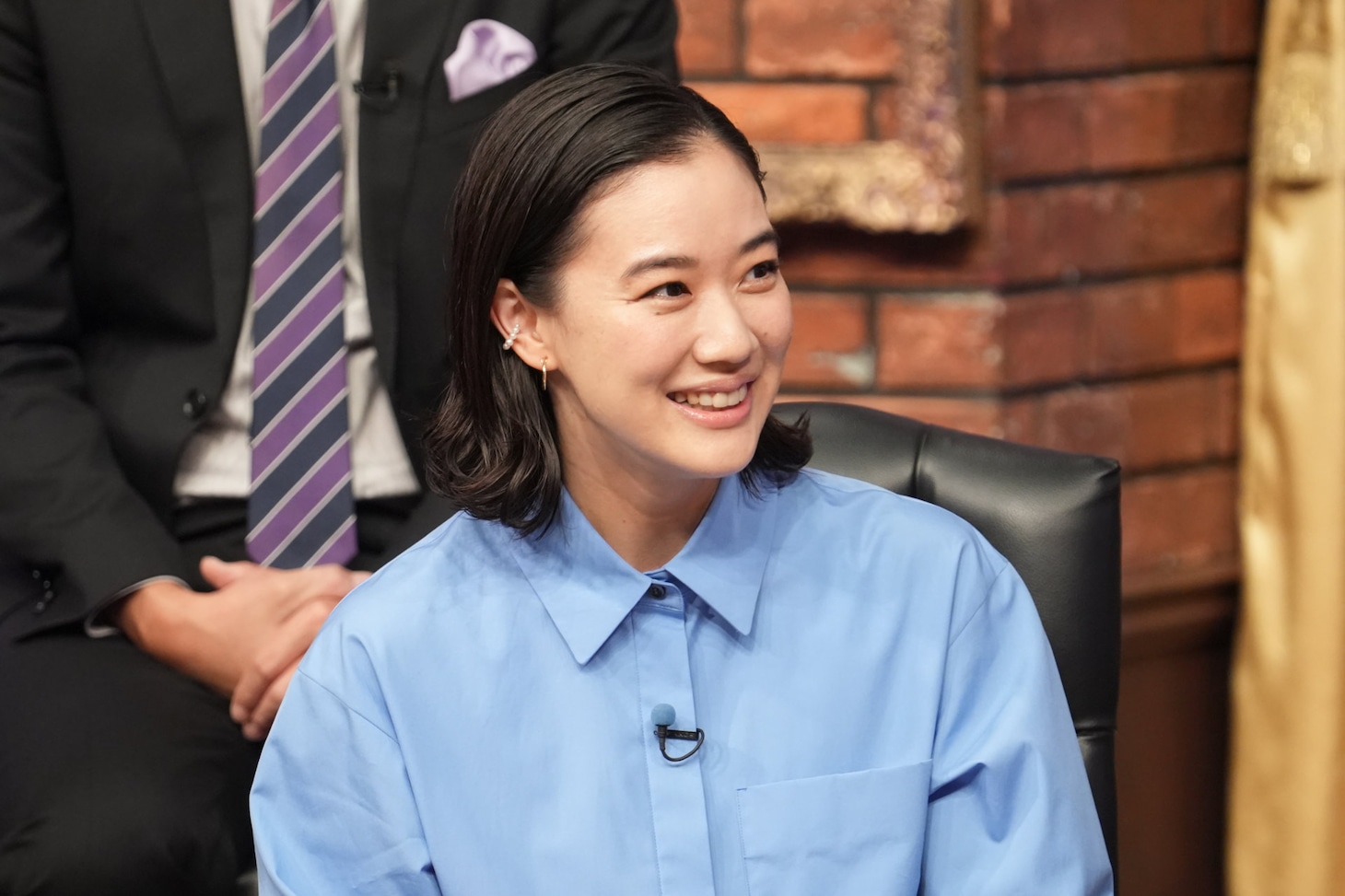 「しゃべくり007」に出演した蒼井優