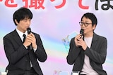 左から斎藤工、大森南朋