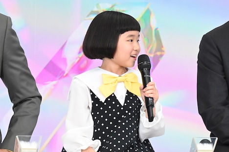 「自分の心をバンッて抜いて～」と答える永尾柚乃