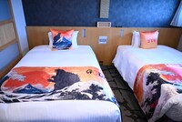 「スタンダードツインルーム」のベッド