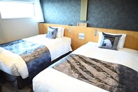 「スタンダードツインルーム」のベッド